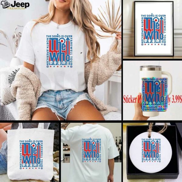 The Who North American Farewell Tour 2025 T Shirt