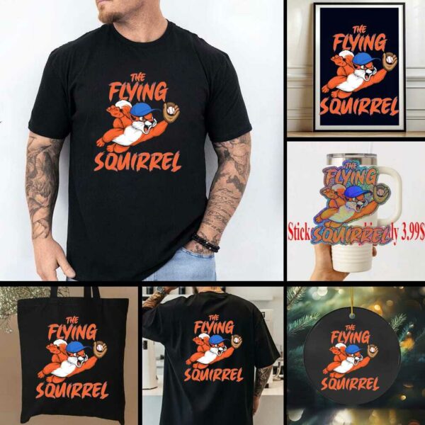 The flying squirrel Jeff McNeil New York Mets shirt