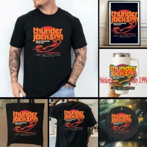 Thunder Jackson Hello Stranger Tour 2025 With Tour Dates Unisex...