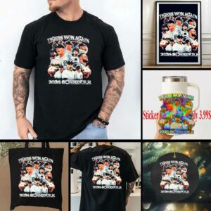Tigers Won Again 2026 Baseball Player Lighting T Shirts