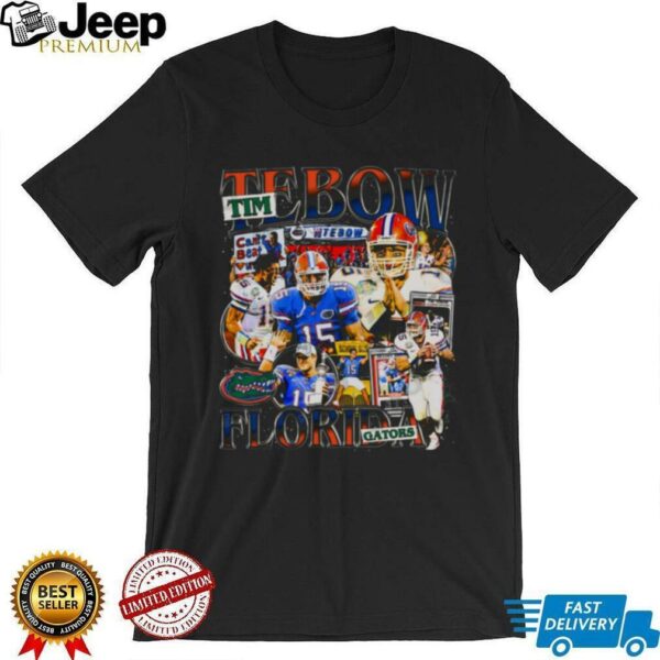 Tim Tebow College Vintage Bootleg Shirt