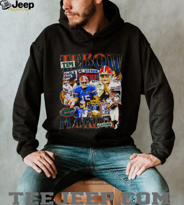Tim Tebow College Vintage Bootleg Shirt