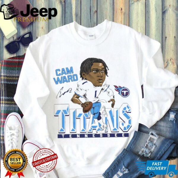 Titans Cam Ward Signature shirt