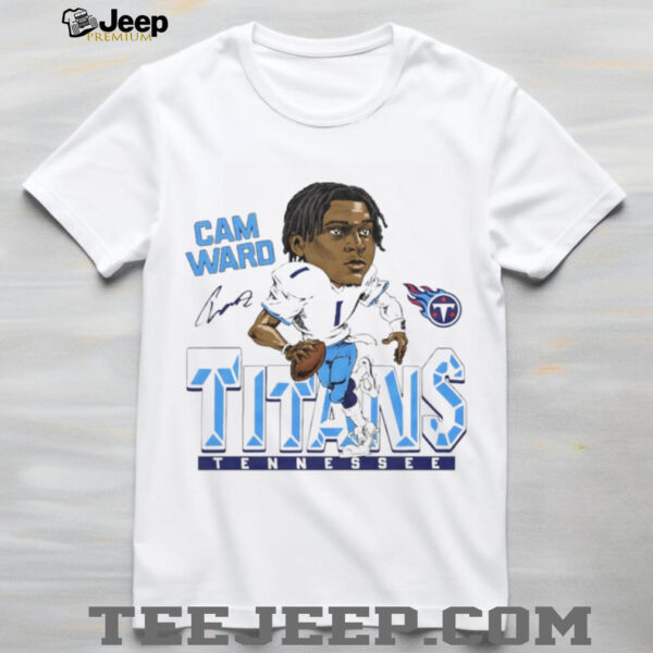 Titans Cam Ward Signature shirt