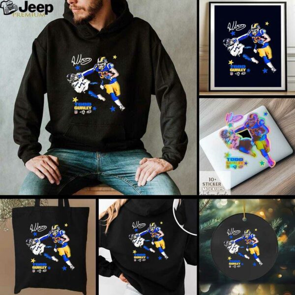 Todd Gurley Los Angeles Rams NFL star football lover signature shirt