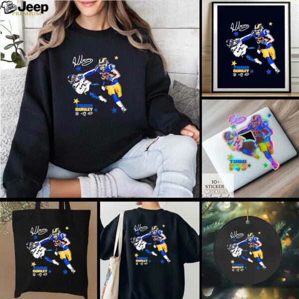 Todd Gurley Los Angeles Rams NFL star football lover signature shirt