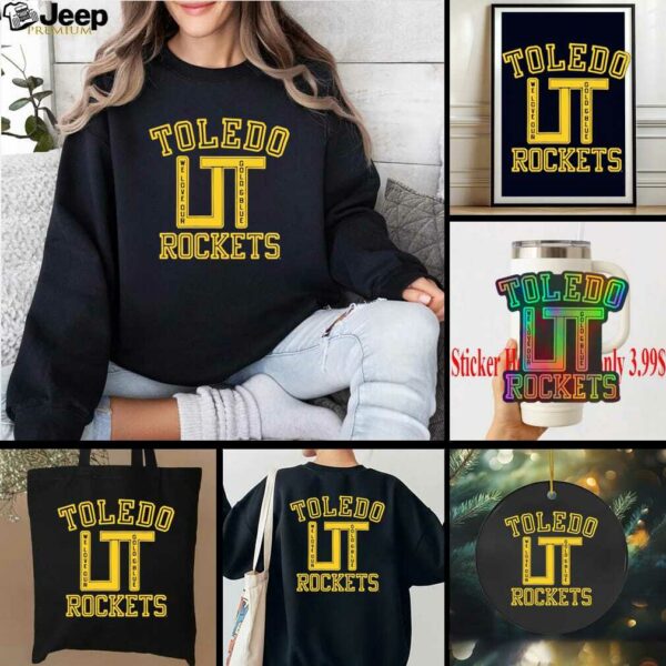 Toledo Rockets UT we love our gold and blue shirt