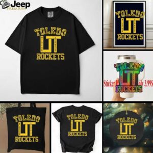 Toledo Rockets UT we love our gold and blue shirt