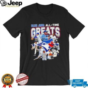 Toronto Blue Jays all time greats legends players signatures shirt