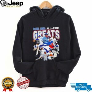 Toronto Blue Jays all time greats legends players signatures shirt
