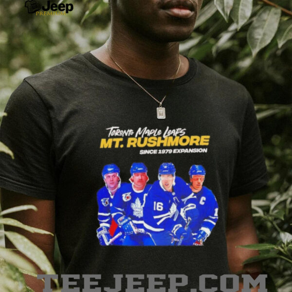 Toronto Maple Leafs Mt Rushmore since 1979 Expansion shirt