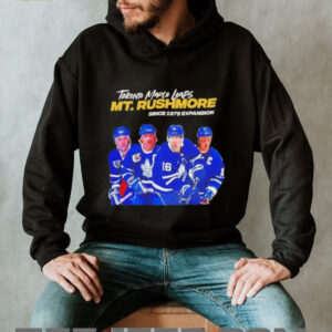 Toronto Maple Leafs Mt Rushmore since 1979 Expansion shirt