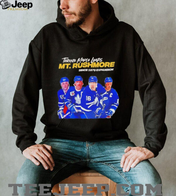 Toronto Maple Leafs Mt Rushmore since 1979 Expansion shirt