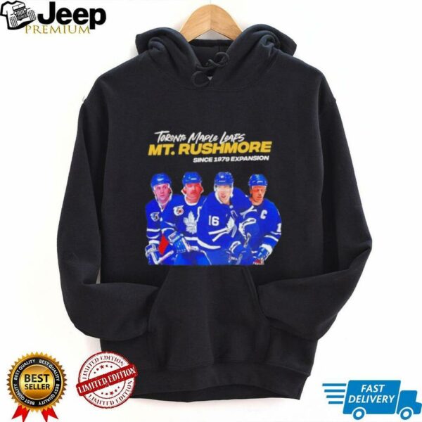 Toronto Maple Leafs Mt Rushmore since 1979 Expansion shirt