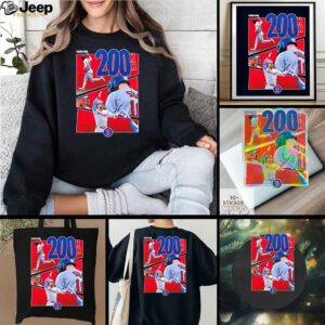 Trevor Story Boston Red Sox 200 HR shirt