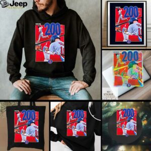 Trevor Story Boston Red Sox 200 HR shirt
