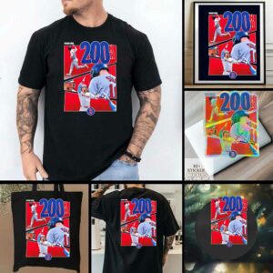 Trevor Story Boston Red Sox 200 HR shirt