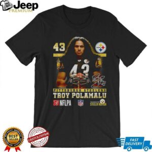 Troy Polamalu Pittsburgh Steelers Football NFL 2025 signature shirt