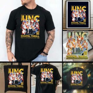 UNC Tar Heels Chapel basketball Thrill Legends Slam shirt