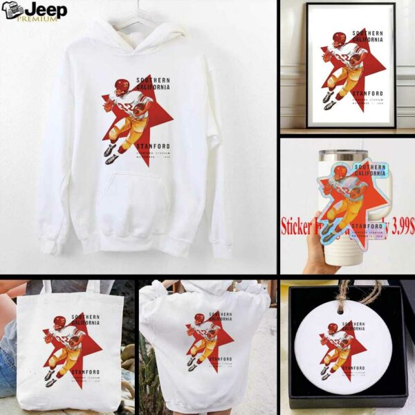 USC Trojans Stanford Stadium football graphic shirt