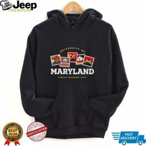 University of Maryland family weekend 2025 shirt