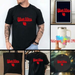 Utah Utes football Wordmark logo 2025 shirt