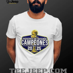 Vaqueros De Bayamon League Championship 2025 shirt
