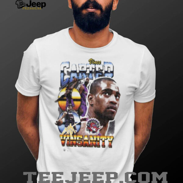 Vince Carter Toronto Raptors NBA signature retro shirt