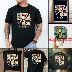 Vinnie Souza Montana State Bobcats caricature ’25 shirt