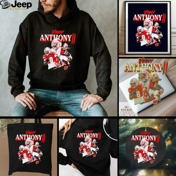 Vinny Anthony Wisconsin Football NCAA Legacy shirt