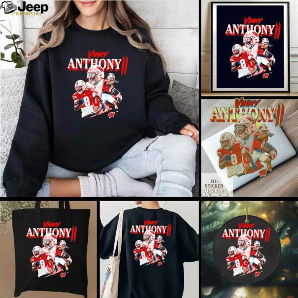 Vinny Anthony Wisconsin Football NCAA Legacy shirt