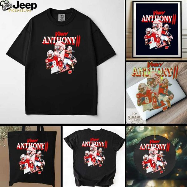 Vinny Anthony Wisconsin Football NCAA Legacy shirt