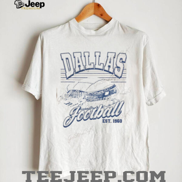 Vintage 90s Style Dallas Stadium Football Game Day Shirt