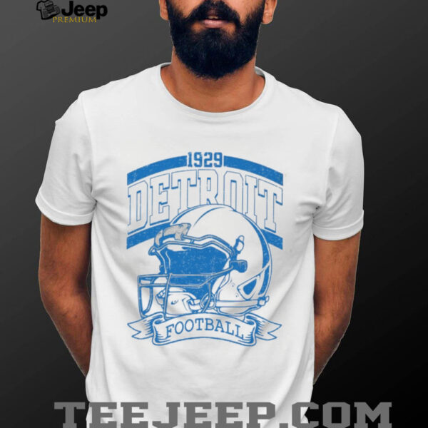 Vintage 90s Style Detroit Football Game Day Shirt