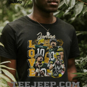 Vintage 90s Style Jordan Love T Shirt