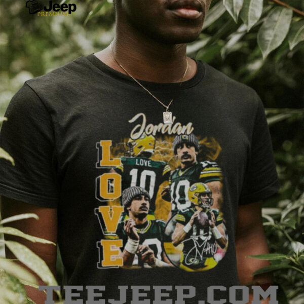 Vintage 90s Style Jordan Love T Shirt