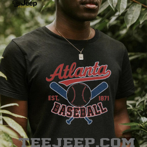 Vintage Atlanta Baseball Unisex T shirt