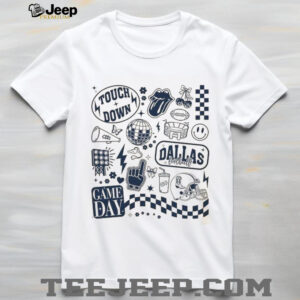 Vintage Dallas Football Doodle Season Sublimation Shirt