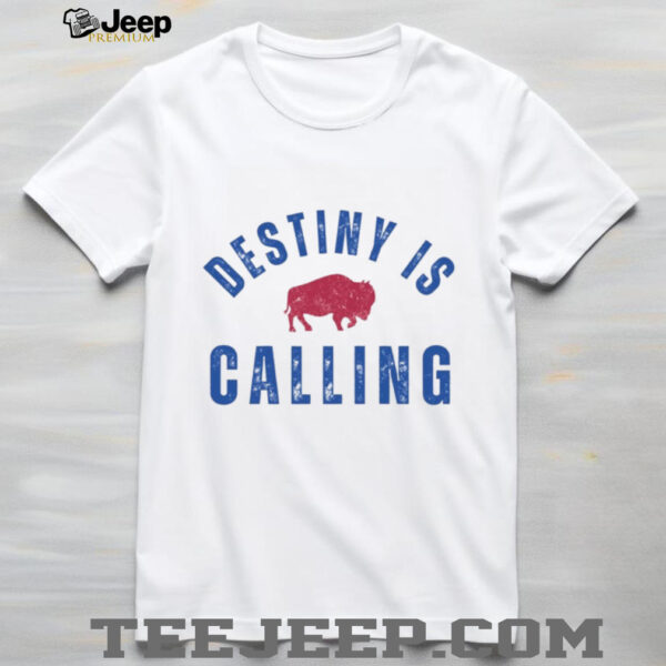 Vintage Distressed Destiny is Calling Football Backers Tailgate Shirt