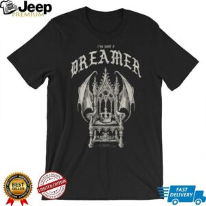 Vintage Gothic Bat Throne Crown Shirt