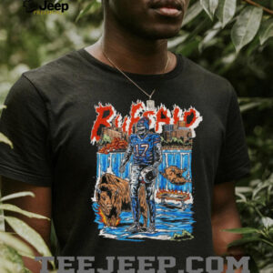 Vintage Josh Allen Buffalo Football T shirt