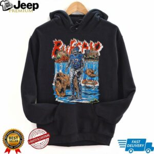 Vintage Josh Allen Buffalo Football T shirt