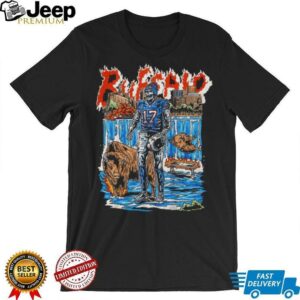 Vintage Josh Allen Buffalo Football T shirt