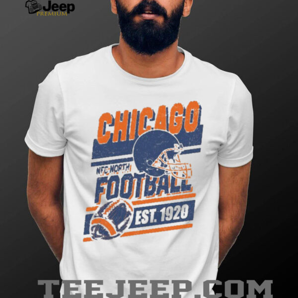 Vintage Style Chicago Football Game Day Shirt