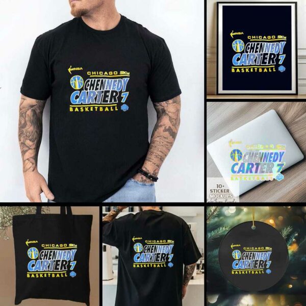 WNBA Chennedy Carter #7 Chicago Sky Basketball shirt