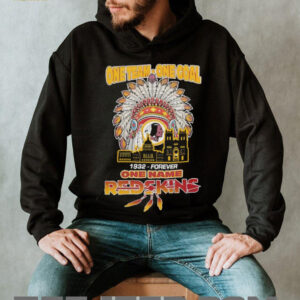 Washington Commanders Native american one team one goal 1932 forever one name Redskins shirt