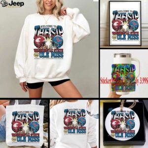 Washington State Cougars vs. Ole Miss Rebels welcome to the sip 2025 shirt