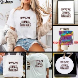 Where the Ground Shakes College Station TX shirt