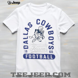 White Dallas Cowboys Fluid Motion Legacy T Shirt