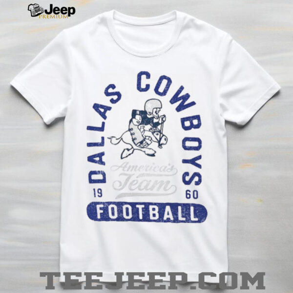 White Dallas Cowboys Fluid Motion Legacy T Shirt